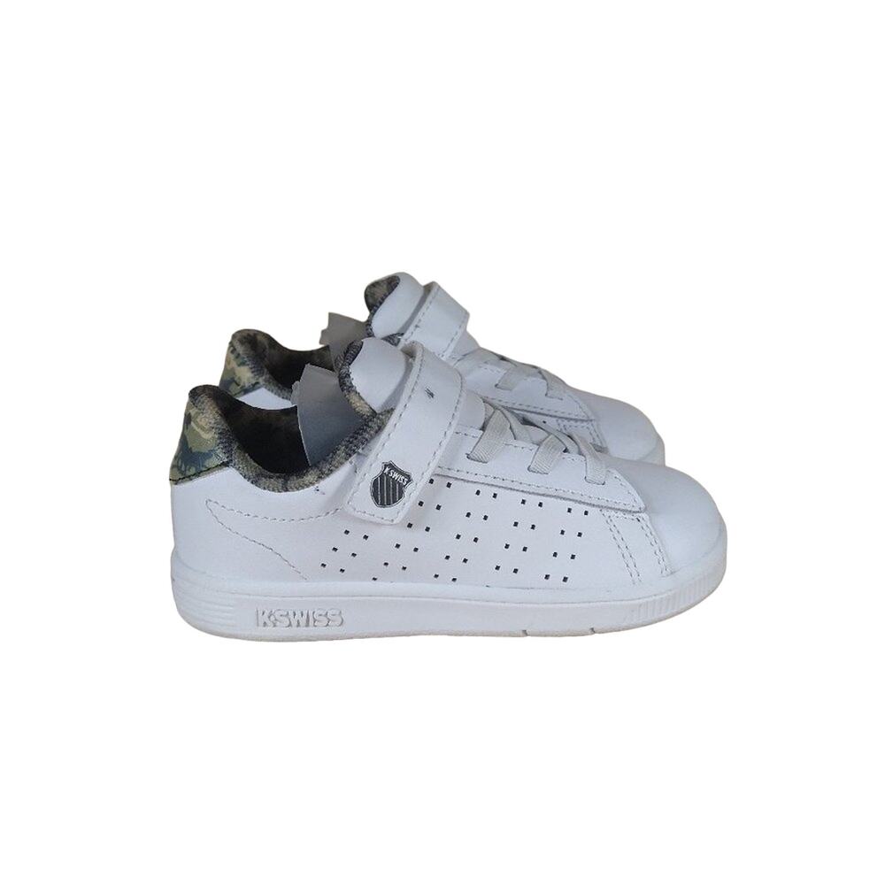 K-Swiss - Court Casper VLC - Sneakers - White - KIds/Baby's - 8 - 26808-137